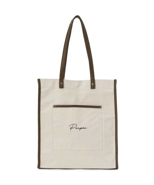 ITS'DEMO / イッツデモ トートバッグ | 【推し活／A4対応】合皮パイピングキャンバストート | 詳細15