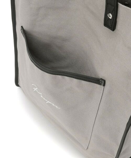 ITS'DEMO / イッツデモ トートバッグ | 【推し活／A4対応】合皮パイピングキャンバストート | 詳細26