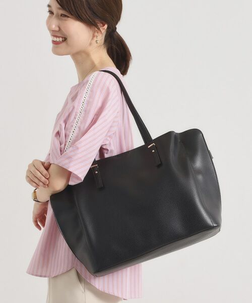 ITS'DEMO / イッツデモ トートバッグ | ＜かるバッグ＞横型A4トート【通勤／PC対応】 | 詳細4