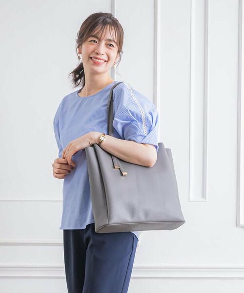 ITS'DEMO / イッツデモ トートバッグ | ＜かるバッグ＞縦型A4トート【通勤】 | 詳細1