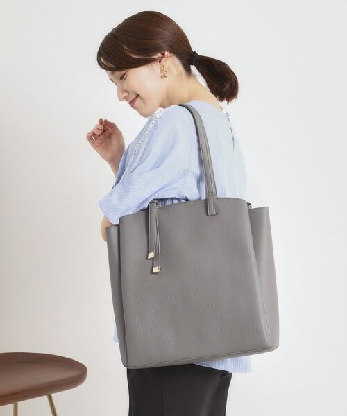 ITS'DEMO / イッツデモ トートバッグ | ＜かるバッグ＞縦型A4トート【通勤】 | 詳細4