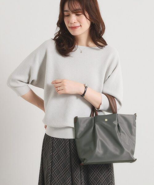 ITS'DEMO / イッツデモ ハンドバッグ | 【撥水生地】肩楽2WAYトートバッグ | 詳細1