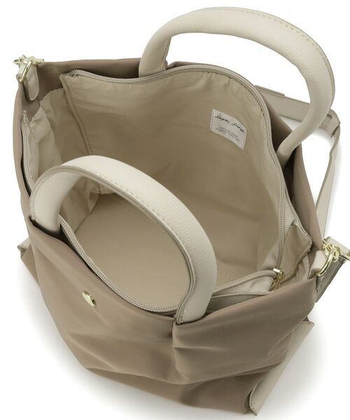 ITS'DEMO / イッツデモ ハンドバッグ | 【撥水生地】肩楽2WAYトートバッグ | 詳細16