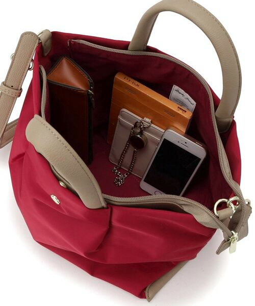 ITS'DEMO / イッツデモ ハンドバッグ | 【撥水生地】肩楽2WAYトートバッグ | 詳細17