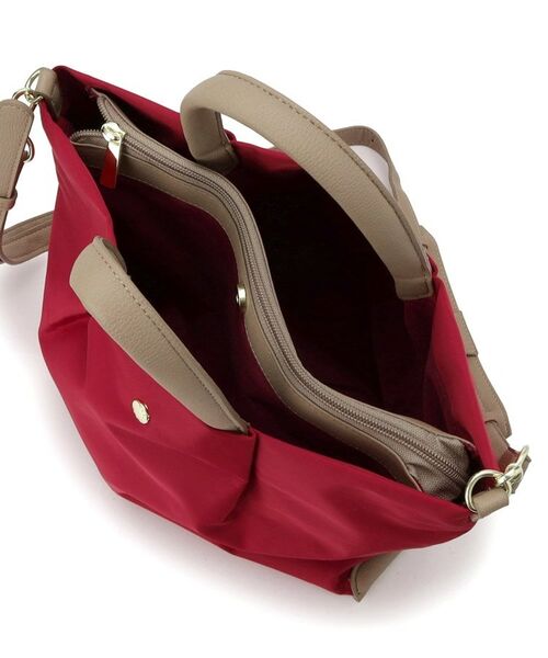 ITS'DEMO / イッツデモ ハンドバッグ | 【撥水生地】肩楽2WAYトートバッグ | 詳細18