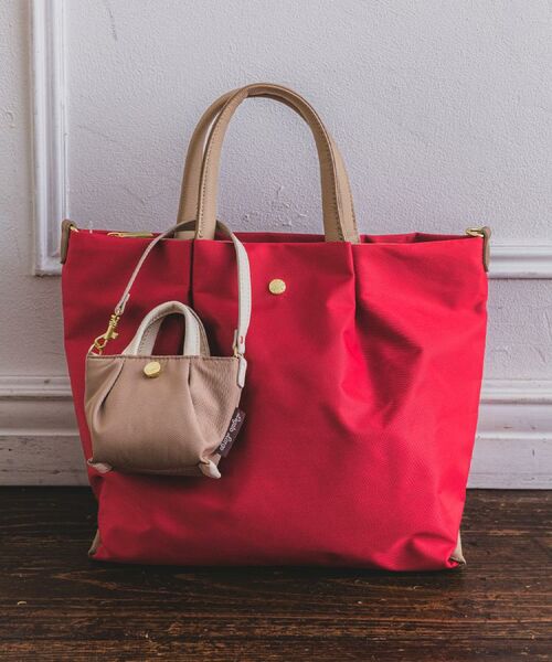 ITS'DEMO / イッツデモ ハンドバッグ | 【撥水生地】肩楽2WAYトートバッグ | 詳細19