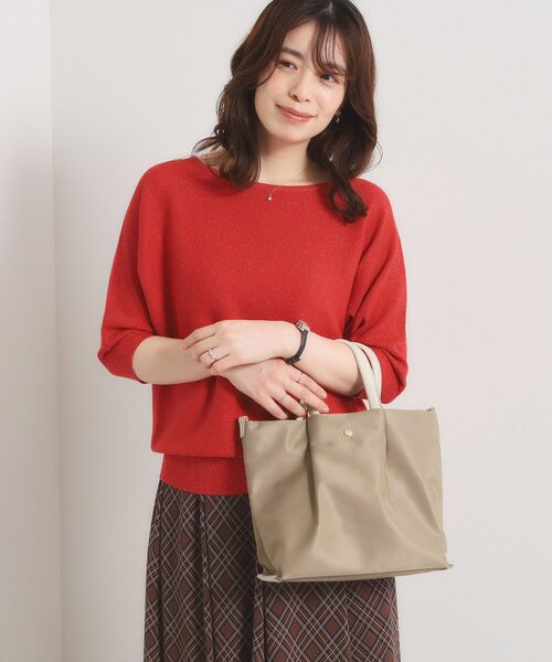 ITS'DEMO / イッツデモ ハンドバッグ | 【撥水生地】肩楽2WAYトートバッグ | 詳細3