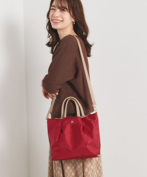 ITS'DEMO / イッツデモ ハンドバッグ | 【撥水生地】肩楽2WAYトートバッグ | 詳細6