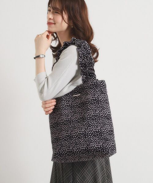 ITS'DEMO / イッツデモ トートバッグ | 【A4対応】柄アソートフリル手トート | 詳細1