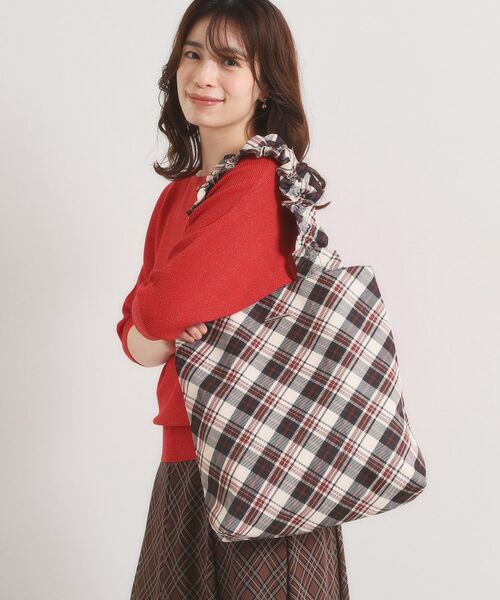 ITS'DEMO / イッツデモ トートバッグ | 【A4対応】柄アソートフリル手トート | 詳細3