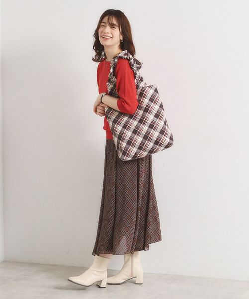 ITS'DEMO / イッツデモ トートバッグ | 【A4対応】柄アソートフリル手トート | 詳細4