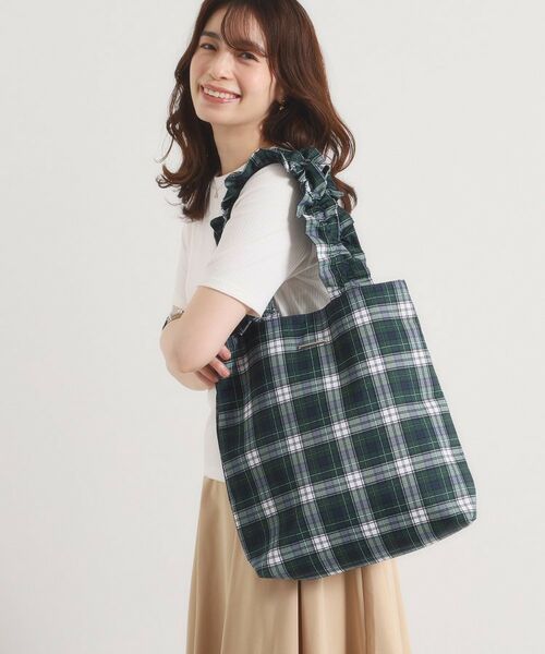 ITS'DEMO / イッツデモ トートバッグ | 【A4対応】柄アソートフリル手トート | 詳細5