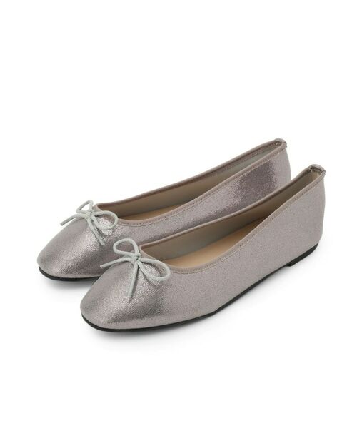 ITS'DEMO / イッツデモ パンプス | 【6色展開】ラウンドフラットシューズ(ブロンズ(008))