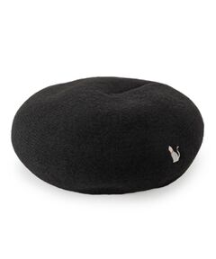 ITS'DEMO / イッツデモ ハンチング・キャスケット・ベレー帽 | 【手洗い可】猫刺繍サーモベレー帽