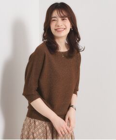 ITS'DEMO / イッツデモ ニット・セーター | 【手洗い可】ラメドルマンニット