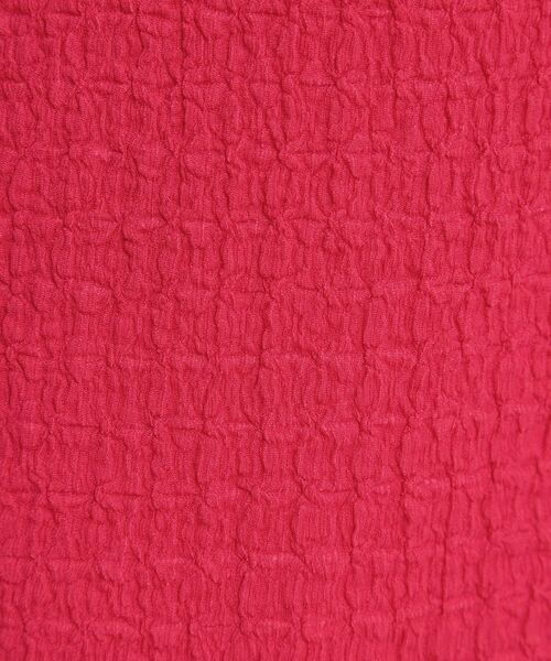 ITS'DEMO / イッツデモ カットソー | 【手洗い可】シャーリングジャカードプルオーバー | 詳細12