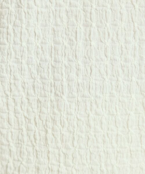 ITS'DEMO / イッツデモ カットソー | 【手洗い可】シャーリングジャカードプルオーバー | 詳細4