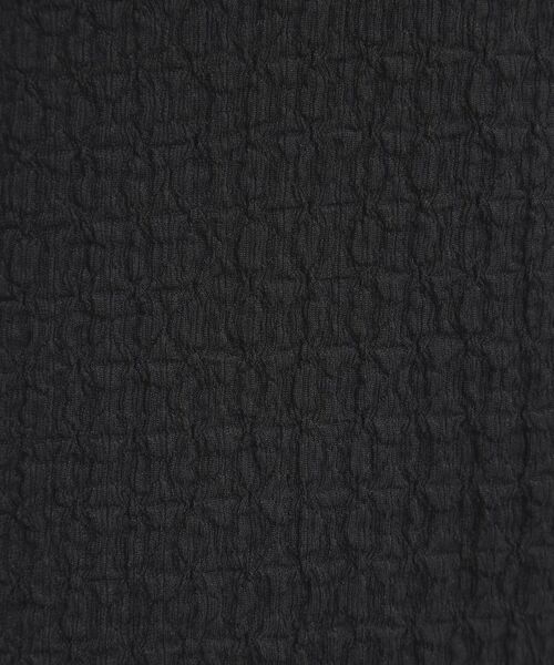ITS'DEMO / イッツデモ カットソー | 【手洗い可】シャーリングジャカードプルオーバー | 詳細8