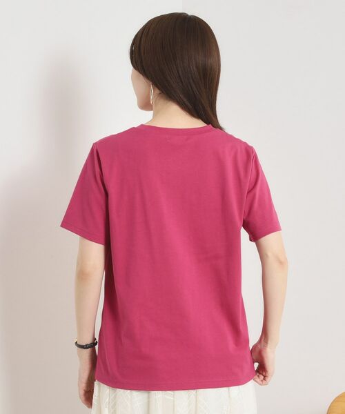 ITS'DEMO / イッツデモ Tシャツ | 【手洗い可】パール調ロゴTシャツ | 詳細15