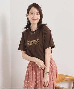 ITS'DEMO / イッツデモ Tシャツ | 【手洗い可】刺繍ロゴTシャツ