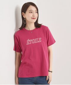 ITS'DEMO / イッツデモ Tシャツ | 【手洗い可】刺繍ロゴTシャツ