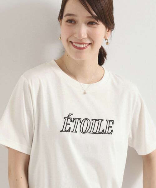 ITS'DEMO / イッツデモ Tシャツ | 【手洗い可】刺繍ロゴTシャツ | 詳細1