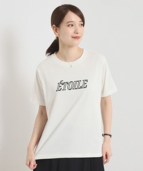 ITS'DEMO / イッツデモ Tシャツ | 【手洗い可】刺繍ロゴTシャツ | 詳細2