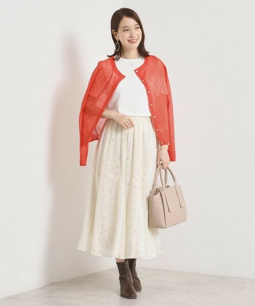 ITS'DEMO / イッツデモ カーディガン・ボレロ | 【手洗い可】ラメクルーカーディガン | 詳細12