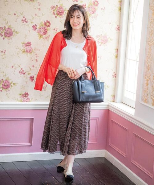 ITS'DEMO / イッツデモ カーディガン・ボレロ | 【手洗い可】ラメクルーカーディガン | 詳細2