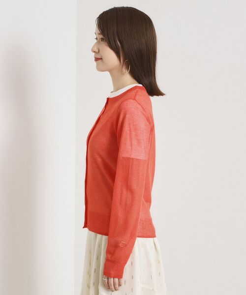 ITS'DEMO / イッツデモ カーディガン・ボレロ | 【手洗い可】ラメクルーカーディガン | 詳細20