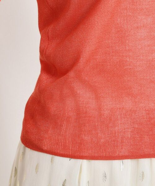 ITS'DEMO / イッツデモ カーディガン・ボレロ | 【手洗い可】ラメクルーカーディガン | 詳細24