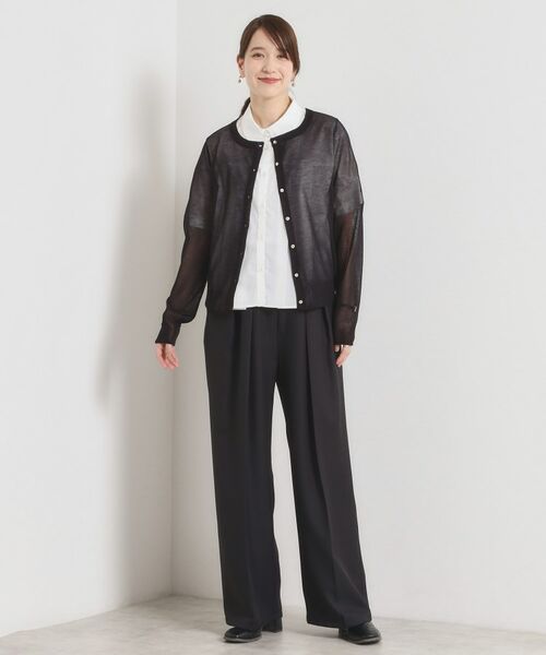 ITS'DEMO / イッツデモ カーディガン・ボレロ | 【手洗い可】ラメクルーカーディガン | 詳細8