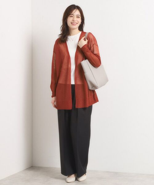 ITS'DEMO / イッツデモ カーディガン・ボレロ | 【手洗い可】ラメ着流しカーディガン | 詳細17