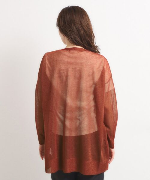 ITS'DEMO / イッツデモ カーディガン・ボレロ | 【手洗い可】ラメ着流しカーディガン | 詳細21