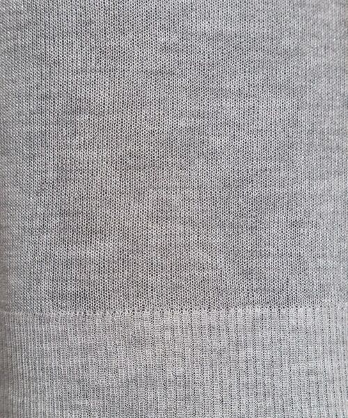 ITS'DEMO / イッツデモ カーディガン・ボレロ | 【手洗い可】ラメ着流しカーディガン | 詳細6