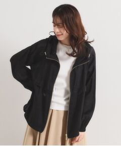 ITS'DEMO / イッツデモ レザーブルゾン・ジャケット | 【手洗い可】シアーブルゾン