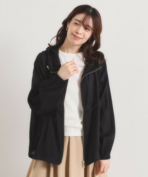 ITS'DEMO / イッツデモ レザーブルゾン・ジャケット | 【手洗い可】シアーブルゾン | 詳細1