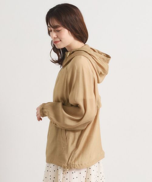 ITS'DEMO / イッツデモ レザーブルゾン・ジャケット | 【手洗い可】シアーブルゾン | 詳細10