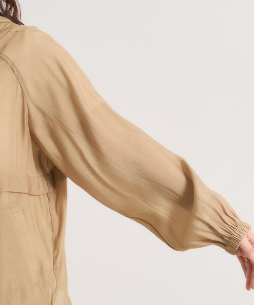 ITS'DEMO / イッツデモ レザーブルゾン・ジャケット | 【手洗い可】シアーブルゾン | 詳細13