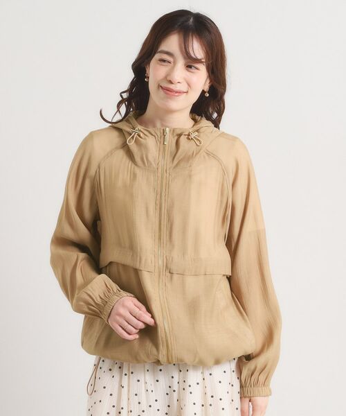 ITS'DEMO / イッツデモ レザーブルゾン・ジャケット | 【手洗い可】シアーブルゾン | 詳細17