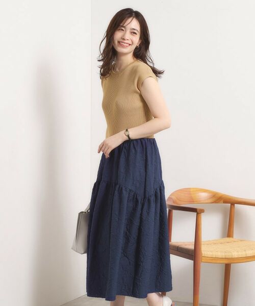 ITS'DEMO / イッツデモ ロング・マキシ丈ワンピース | 【手洗い可】ドッキングワンピース | 詳細12