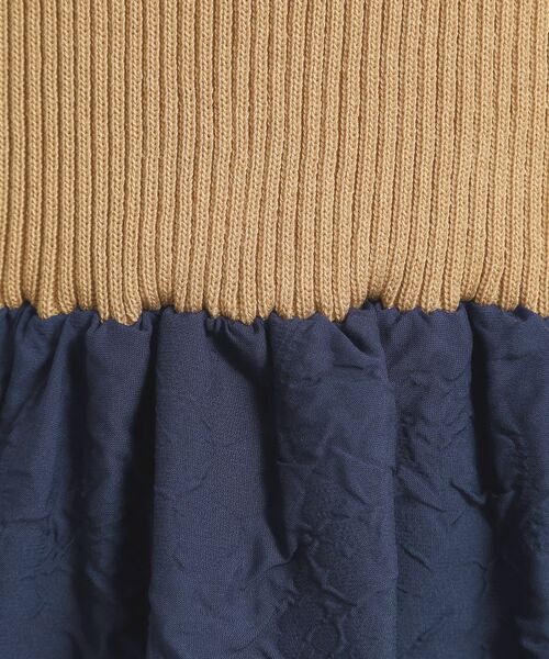 ITS'DEMO / イッツデモ ロング・マキシ丈ワンピース | 【手洗い可】ドッキングワンピース | 詳細15