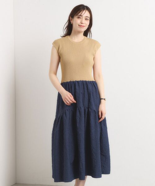 ITS'DEMO / イッツデモ ロング・マキシ丈ワンピース | 【手洗い可】ドッキングワンピース | 詳細16