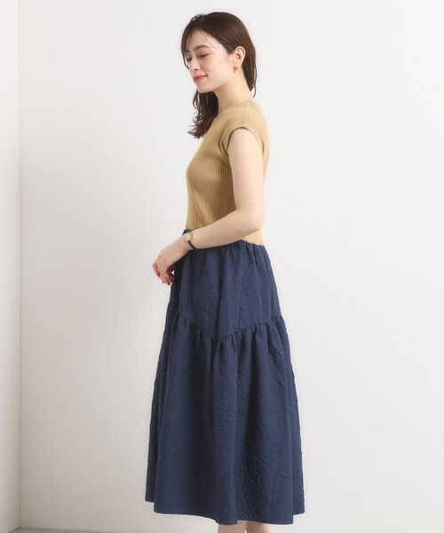 ITS'DEMO / イッツデモ ロング・マキシ丈ワンピース | 【手洗い可】ドッキングワンピース | 詳細17