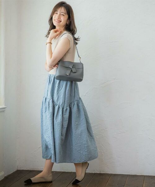 ITS'DEMO / イッツデモ ロング・マキシ丈ワンピース | 【手洗い可】ドッキングワンピース | 詳細3