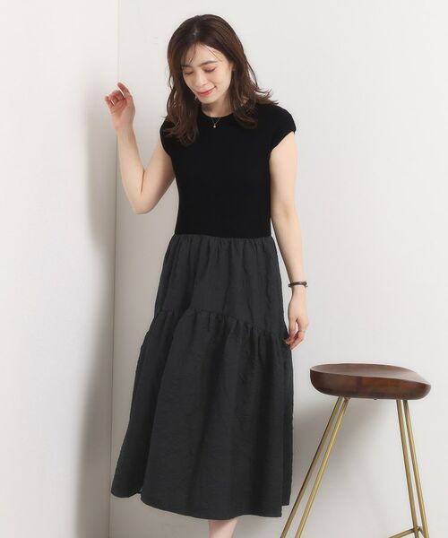 ITS'DEMO / イッツデモ ロング・マキシ丈ワンピース | 【手洗い可】ドッキングワンピース | 詳細4