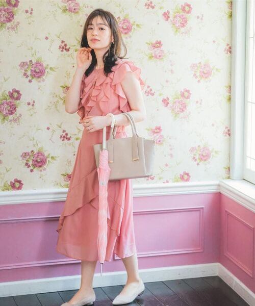 ITS'DEMO / イッツデモ シャツ・ブラウス | 【手洗い可／セットアップ可】シアーフリルブラウス | 詳細1