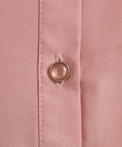 ITS'DEMO / イッツデモ シャツ・ブラウス | 【手洗い可／セットアップ可】シアーフリルブラウス | 詳細10