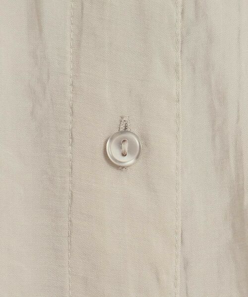 ITS'DEMO / イッツデモ シャツ・ブラウス | 【手洗い可】シアー短丈シャツ | 詳細12