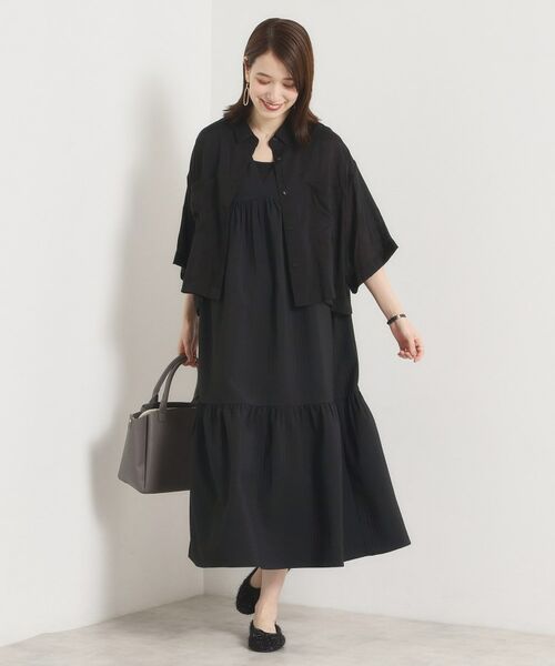 ITS'DEMO / イッツデモ シャツ・ブラウス | 【手洗い可】シアー短丈シャツ | 詳細3